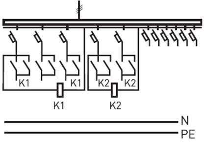 схема панели распределительной 2Р-119-00, 2Р-119-30,2Р-119-31,